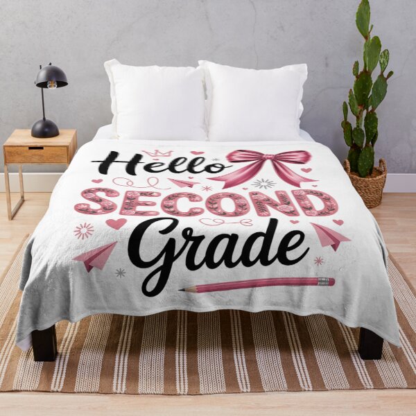 Item preview, Hello Second Grade Teacher Coquette Bow Back To School designed and sold by HeinzanoWeno.