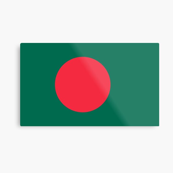 Bangladesh Flag Metal Print