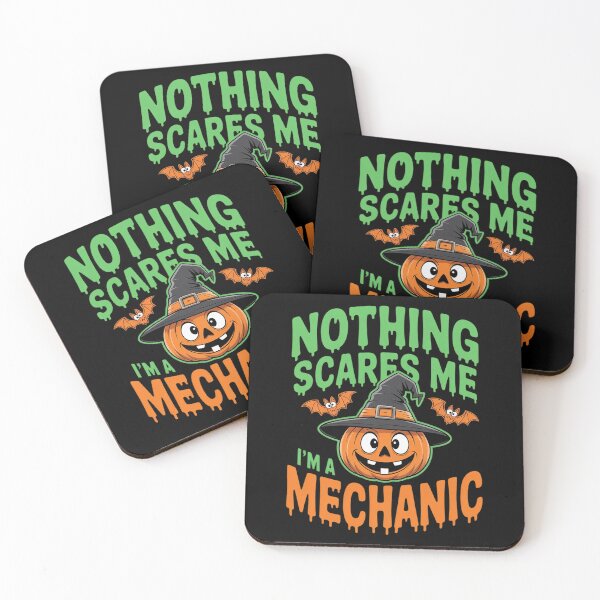 Item preview, Trick or Fixing Halloween Mechanic Scary Serviceman 3  designed and sold by FadeOfThrone.