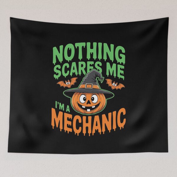 Item preview, Trick or Fixing Halloween Mechanic Scary Serviceman 3  designed and sold by FadeOfThrone.