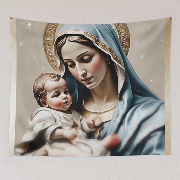Item preview, Sveta Devica Marija // Holy Virgin Mary. designed and sold by Irena Vovk Rothschild's ONLINE SHOP.