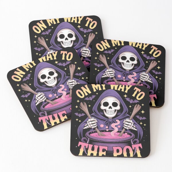 Item preview, On my way to stir the Pot Funny halloween sarcastic cool  designed and sold by MyzoToyota.