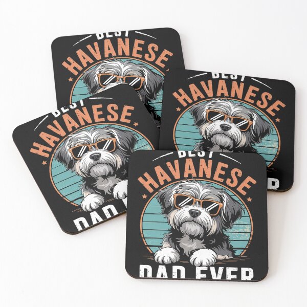 Item preview, Havanese Dog Breed Pet Best Havanese Dad Ever Men Women Kids  designed and sold by NailMolisa.