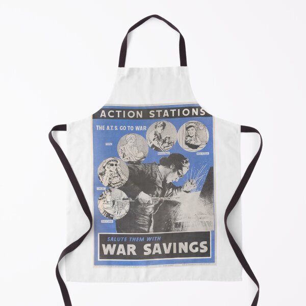 Item preview, British wartime poster. Restored Print of Women At War designed and sold by JonDelorme.