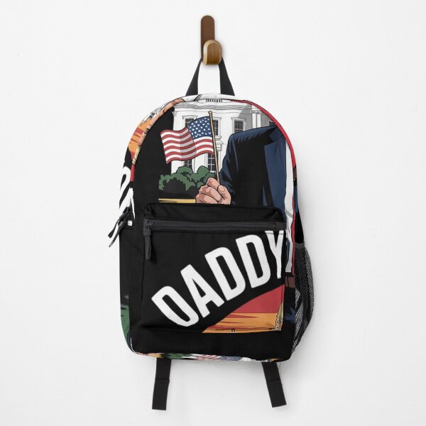 Item preview, Daddys Home White House American Flag King Donald Trump designed and sold by SyntaxClaw.