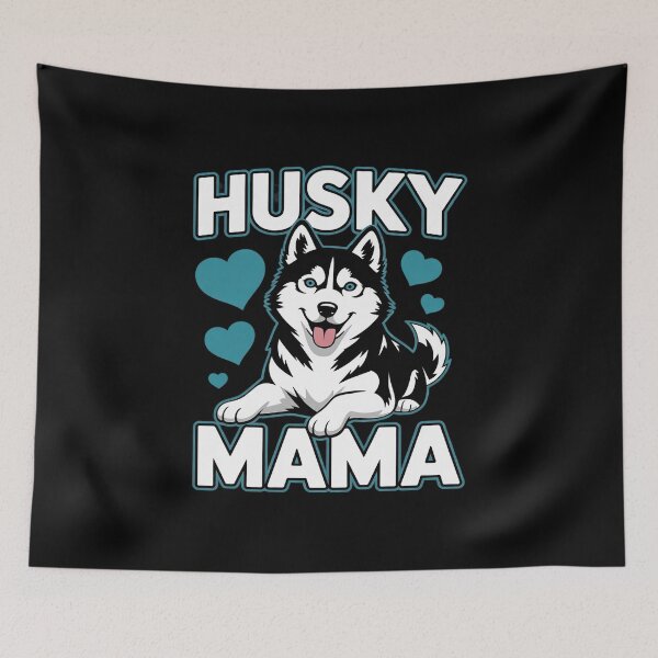 Artikelvorschau, Husky-Mama, Tierliebhaberin, Muttertag, Hundefreunde, Husky-Männer, Frauen, Kinder entworfen und verkauft von NailMolisa.