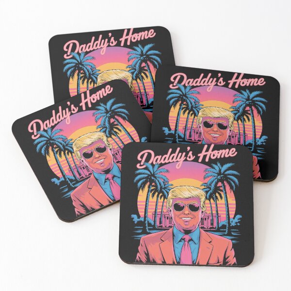 Item preview, Daddys Home White House Trump Pink  designed and sold by MarryIsMonth.