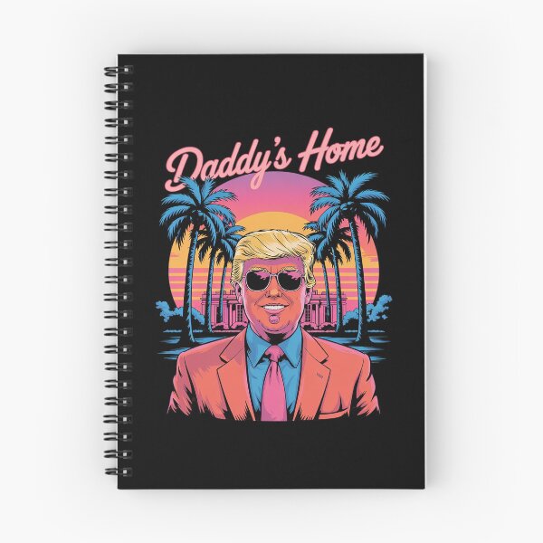 Item preview, Daddys Home White House Trump Pink  designed and sold by MarryIsMonth.