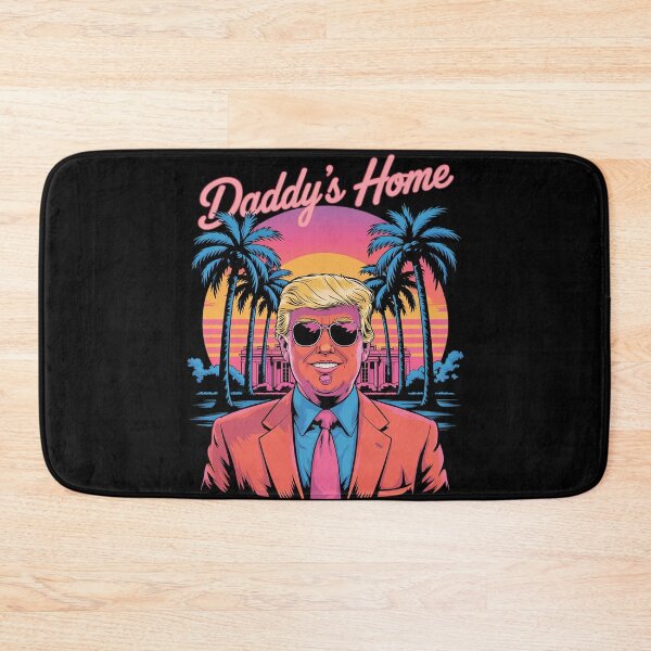 Item preview, Daddys Home White House Trump Pink  designed and sold by MarryIsMonth.