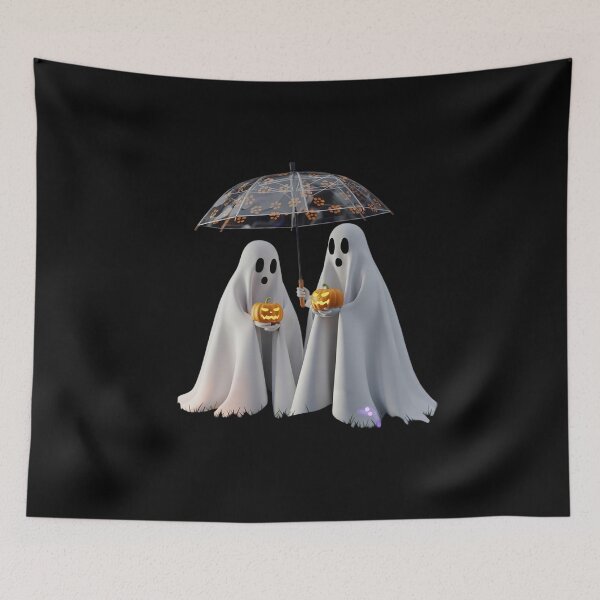 Item preview, Cottagecore Halloween Ghosts In The Forest Gothic  designed and sold by FadeOfThrone.