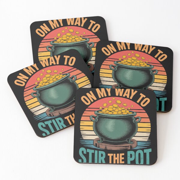 Item preview, On My Way To Stir The Pot Retro Vintage The Pot Funny  designed and sold by MyzoToyota.