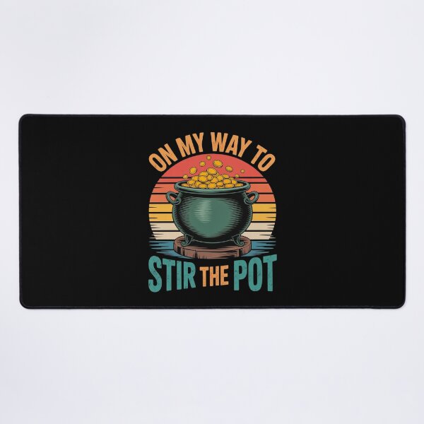 Item preview, On My Way To Stir The Pot Retro Vintage The Pot Funny  designed and sold by MyzoToyota.