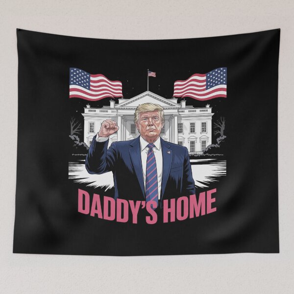 Item preview, Daddys Home White House Trump  designed and sold by MarryIsMonth.