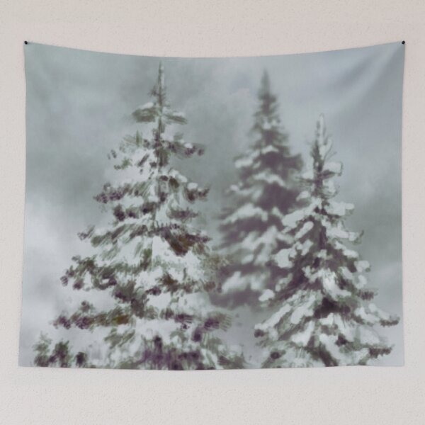 Item preview, Christmas Morning Mist and Frozen Berries designed and sold by WatercolourLily.