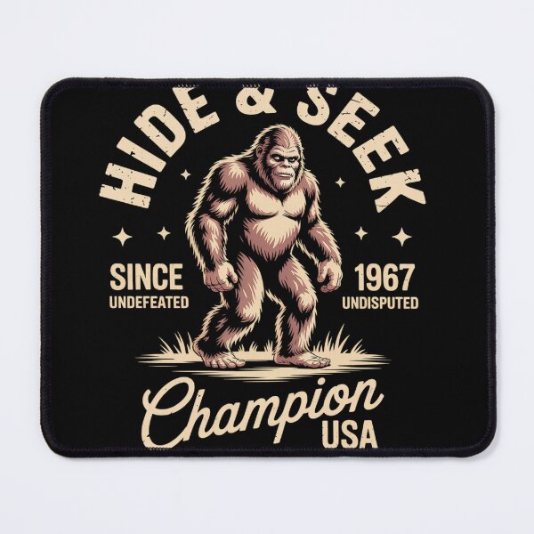 Item preview, Bigfoot Hide And Seek Sasquatch designed and sold by SiegridOffical.