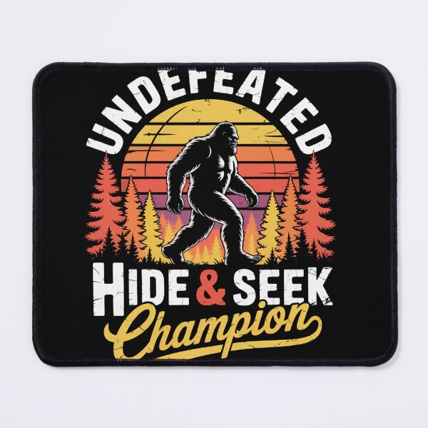 Item preview, Bigfoot Hide And Seek Sasquatch designed and sold by SiegridOffical.