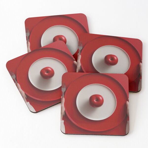 Item preview, Hands hold a red plate with an apple designed and sold by anytka.