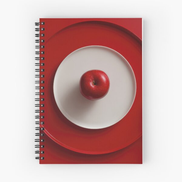 Item preview, Hands hold a red plate with an apple designed and sold by anytka.