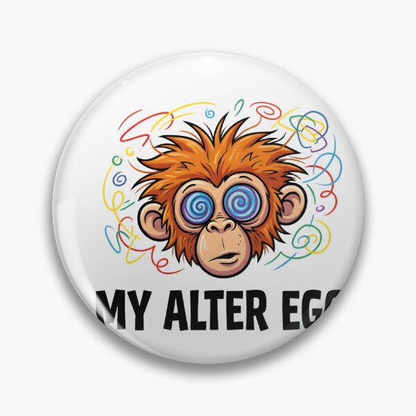 Item preview, My Alter Ego – Chaos Monkey T-Shirt designed and sold by LoganDzign.