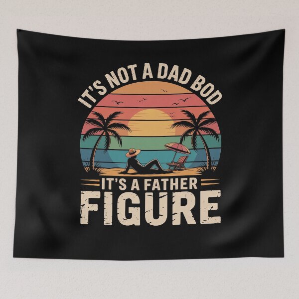 Item preview, It'S Not A Dad Bod It'S A Father Figure Father'S Day designed and sold by HeinzanoWeno.