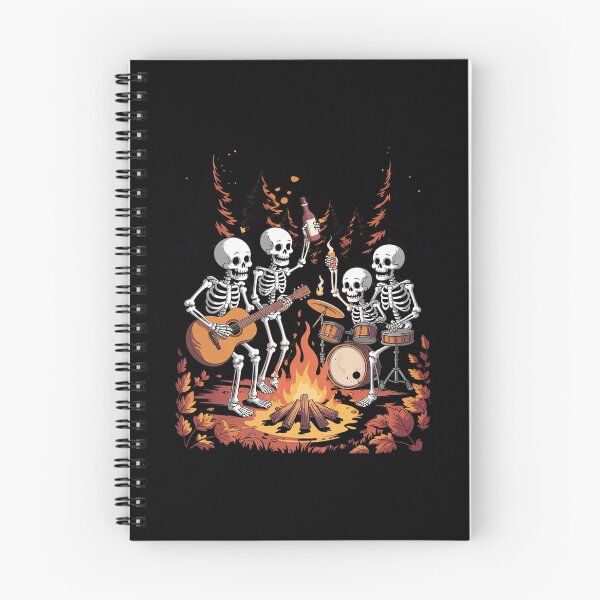 Item preview, Ghost and Skeleton by Fire Camping Gothic Halloween  designed and sold by FadeOfThrone.