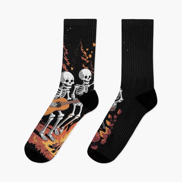 Item preview, Ghost and Skeleton by Fire Camping Gothic Halloween  designed and sold by FadeOfThrone.