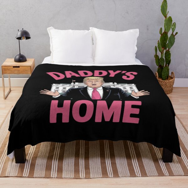 Item preview, Daddy's Home Trump 47 White House Trump Pink  designed and sold by MarryIsMonth.