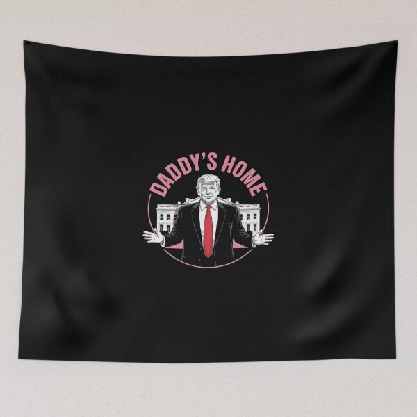 Item preview, Daddy's Home Pink Trump 47th President  designed and sold by SyntaxClaw.
