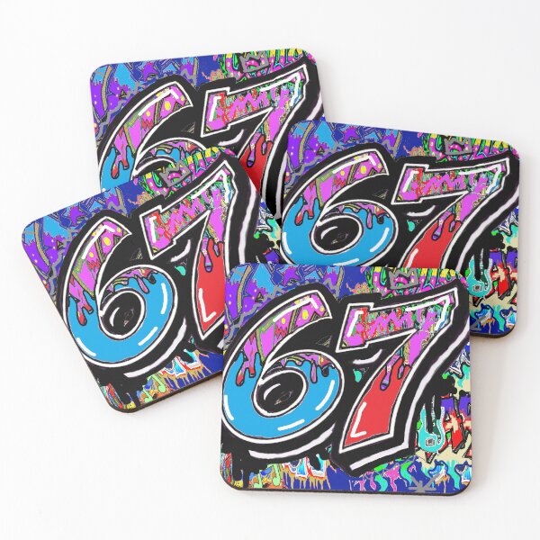 Item preview, 67, 6 7, seven 67 designed and sold by LowEndGraphics.