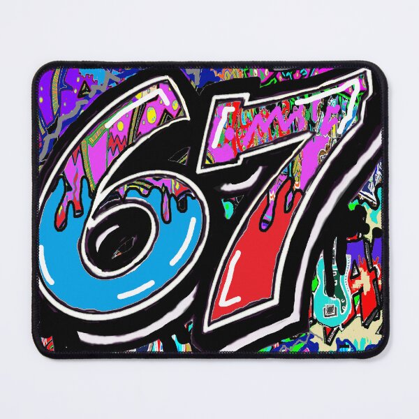 Item preview, 67, 6 7, seven 67 designed and sold by LowEndGraphics.