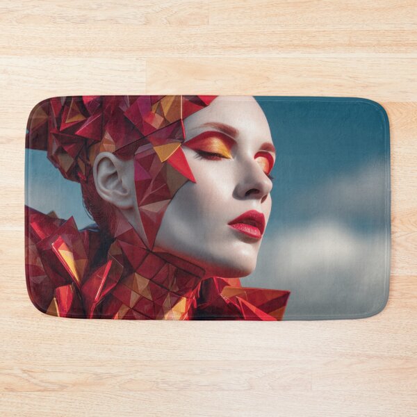 Item preview, Colorful shapes on model designed and sold by anytka.