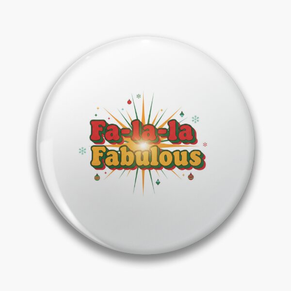Item preview, Fa-la-la Fabulous-Fun Christmas Holiday Typography Design designed and sold by Aarvya Fashion Club ( A.F.C ).