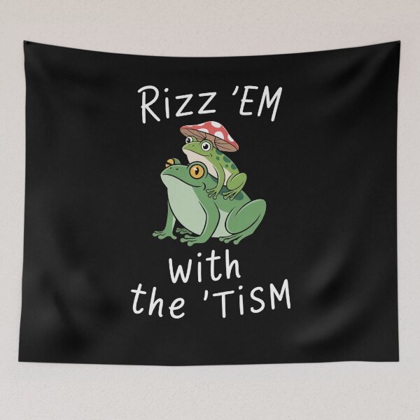 Item preview, Frog Rizz Em With The Tism designed and sold by SiegridOffical.