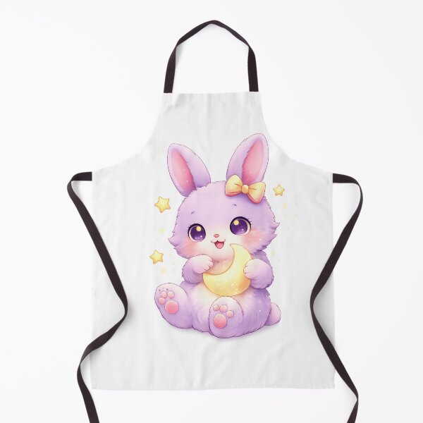 Item preview, Moonlight Kawaii Bunny – Dreamy Magic Cute designed and sold by kimkosovo.