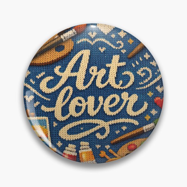 Item preview, Art lover, beautiful knitted picture designed and sold by Mauswohn.