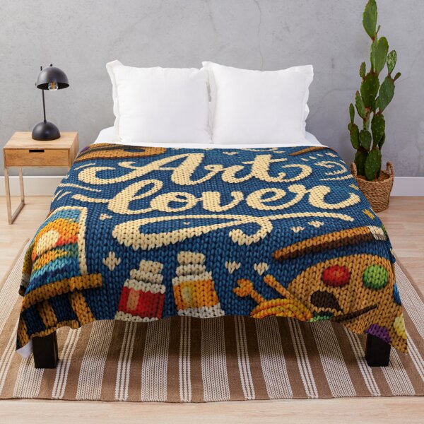 Item preview, Art lover, beautiful knitted picture designed and sold by Mauswohn.