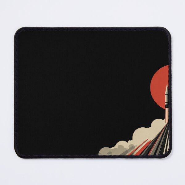 Item preview, Rocket launch against red background designed and sold by anytka.