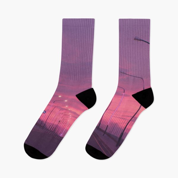 Item preview, City lights glow at sunset designed and sold by anytka.