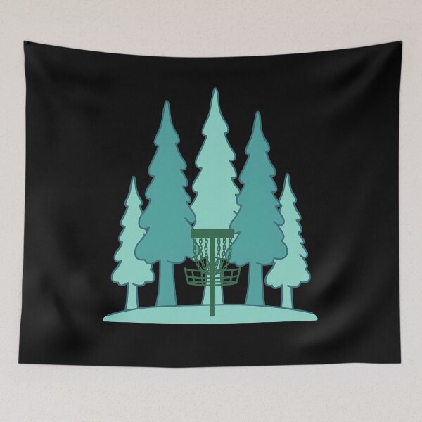 Item preview, Forest Disc Golf Basket Disc Golfer Flying Disc designed and sold by LuminOrb.
