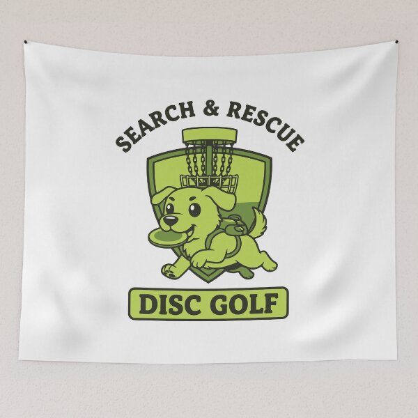Item preview, Search And Rescue Disc Golf Dog Flying Disc designed and sold by LuminOrb.