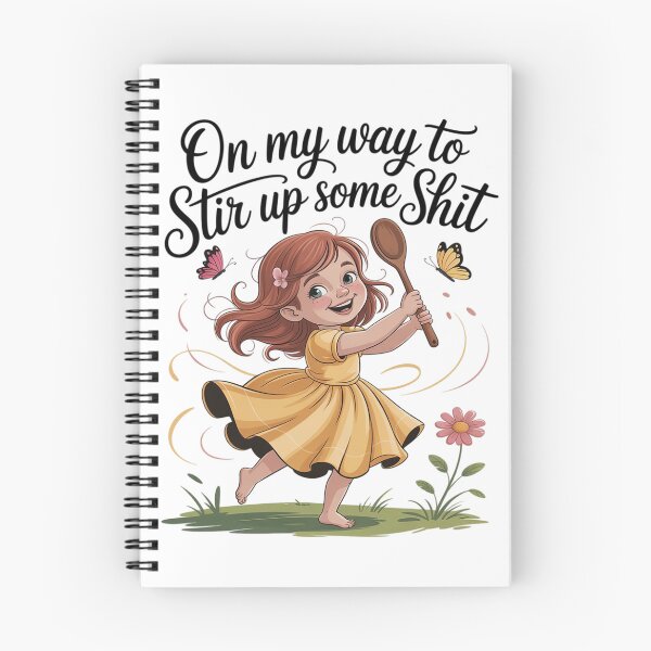 Item preview, On My Way to Stir Up Some Shit Sarcastic9  designed and sold by MyzoToyota.