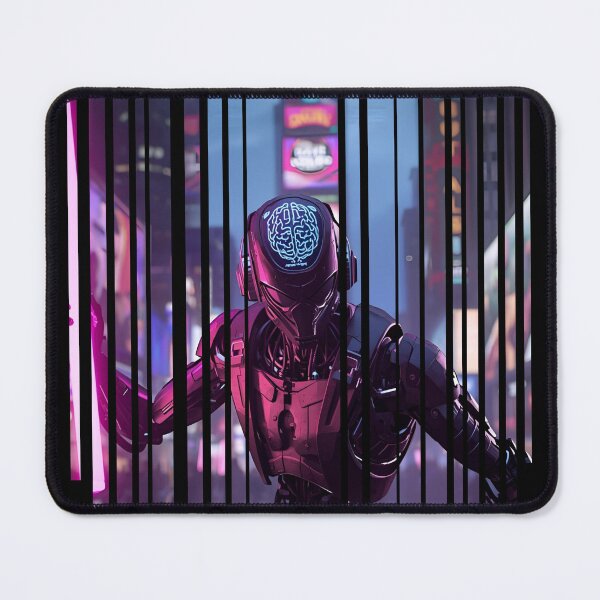 Item preview, Cyborg holding neon tube 3 designed and sold by Neon G.