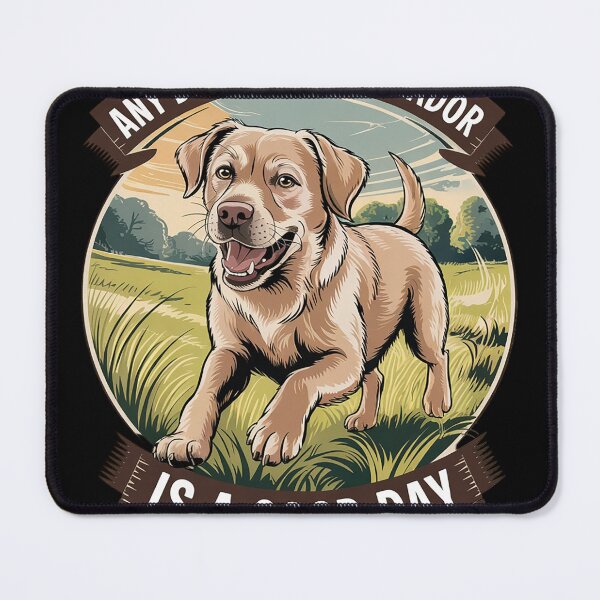 Item preview, Labrador Retriever Dog Breed Pet - Any Day with a Labrador  designed and sold by NailMolisa.