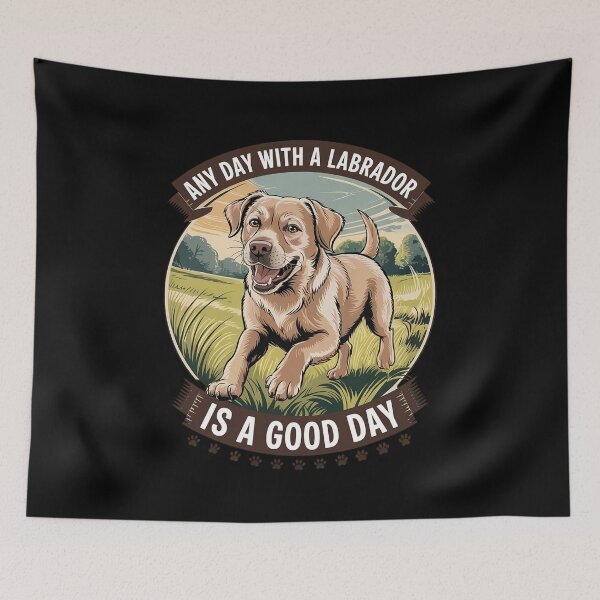 Item preview, Labrador Retriever Dog Breed Pet - Any Day with a Labrador  designed and sold by NailMolisa.