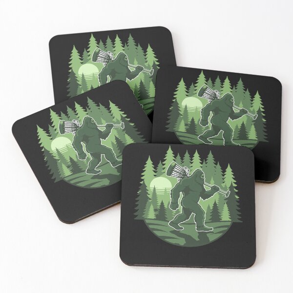 Item preview, Bigfoot Disc Golf Funny Sasquatch Scene designed and sold by LuminOrb.