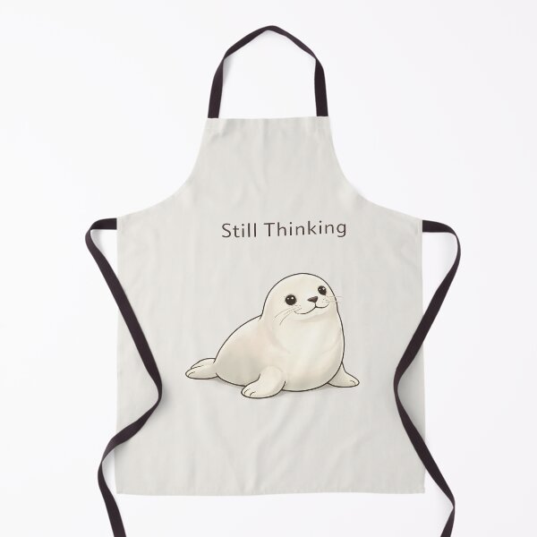 Item preview, Still Thinking – Calm Seal designed and sold by Ombrya.