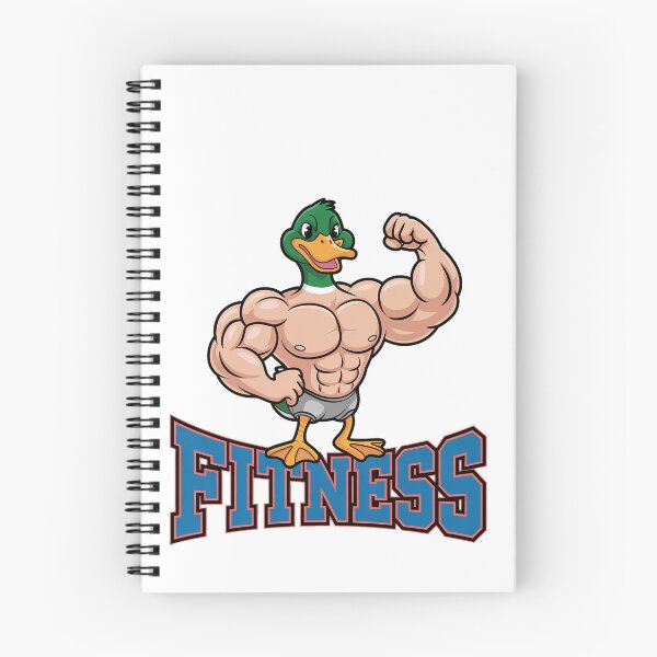 Item preview, Duck body building minimalist design designed and sold by sowaibur.