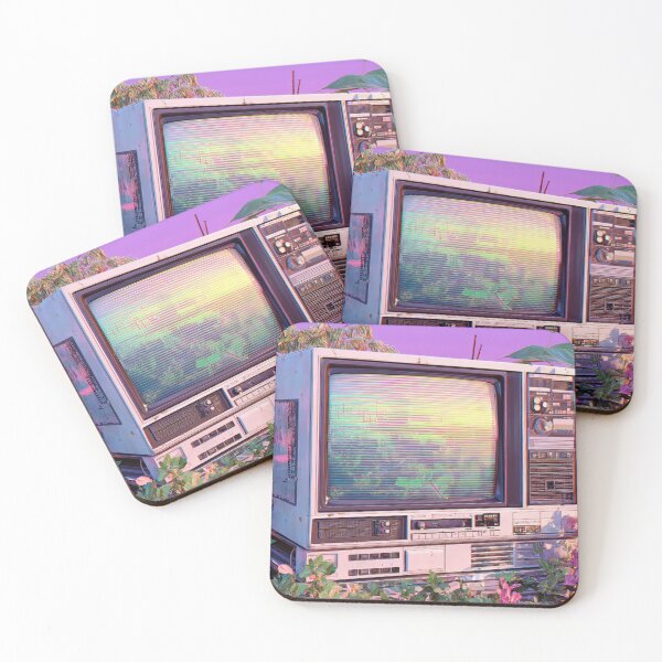 Item preview, Vintage TV surrounded by flowers designed and sold by anytka.