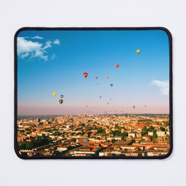 Item preview, Hot Air Balloons over Bristol, a mass take off in the Fiesta. designed and sold by JonDelorme.