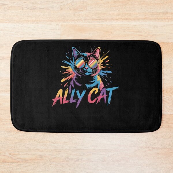 Item preview, Lgbt Ally Cat Gay Rainbow designed and sold by SiegridOffical.